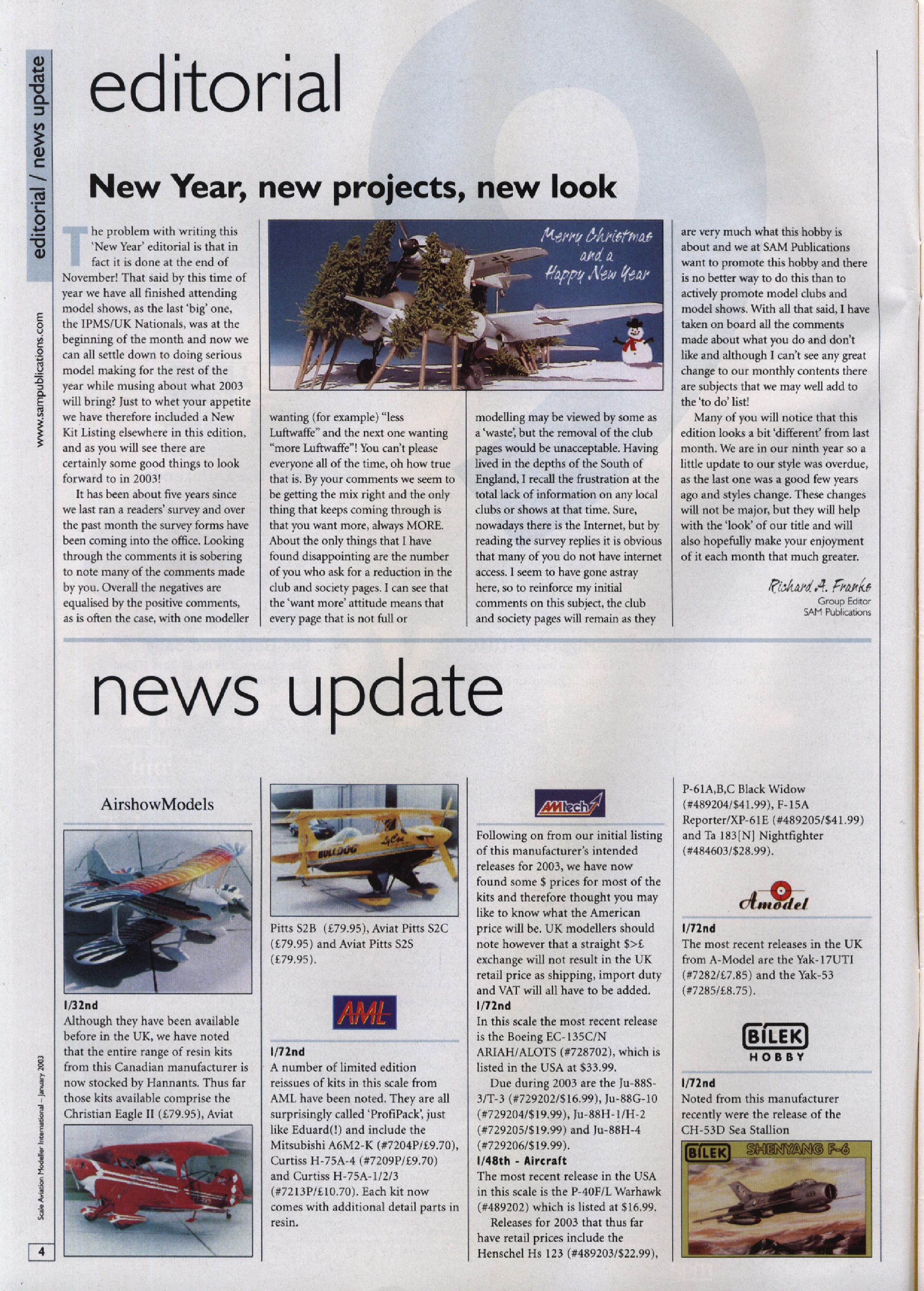 Scale Aviation Modeller International 2003-01